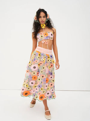 Fiore Midi Skirt