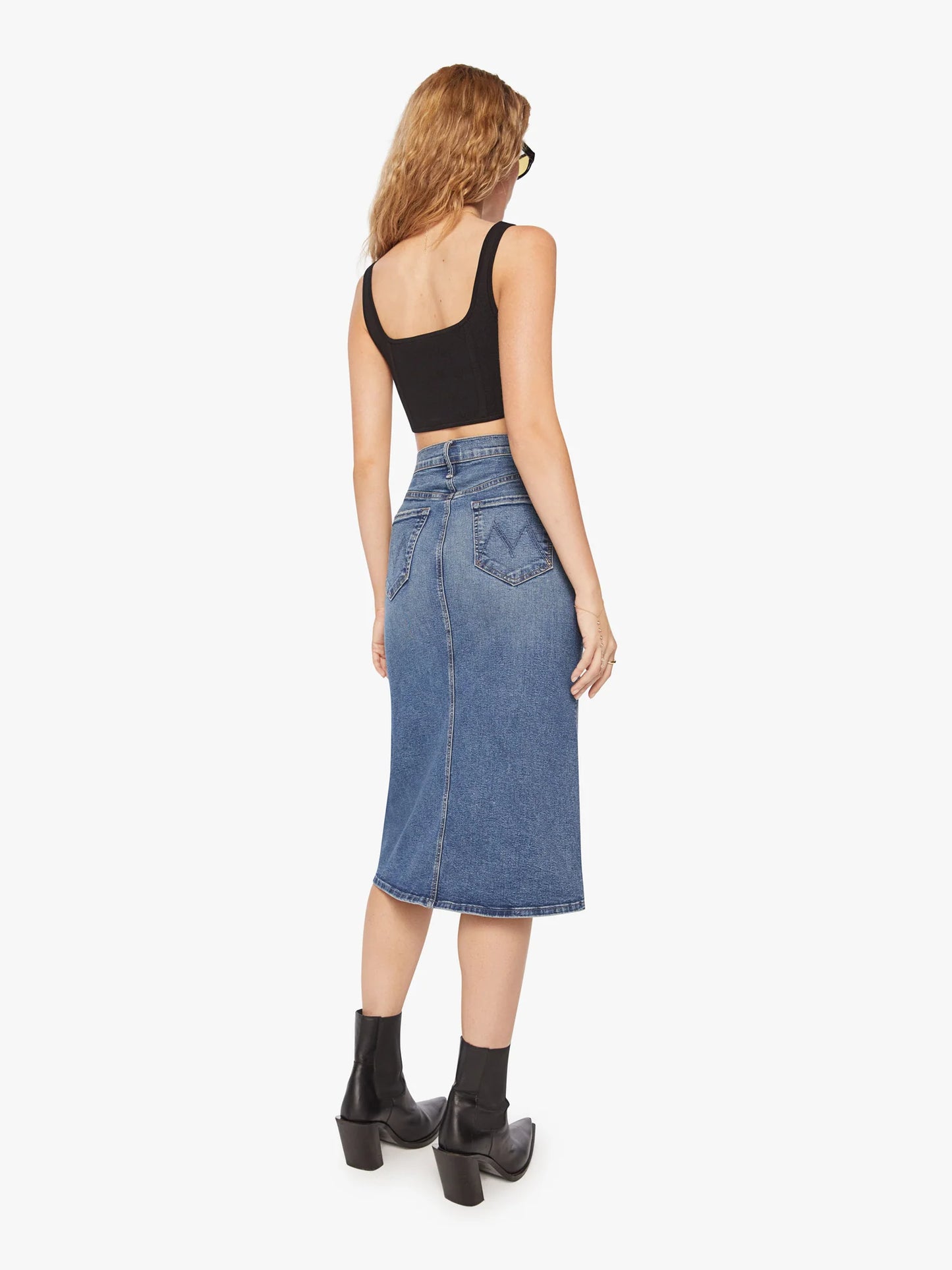 Swooner Straight A Midi Skirt