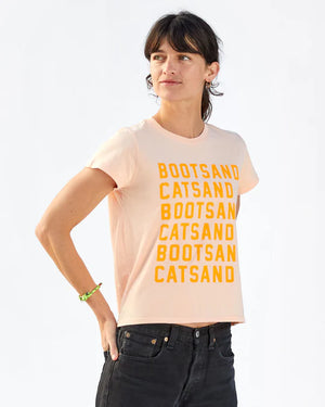 Boots and Cats tee