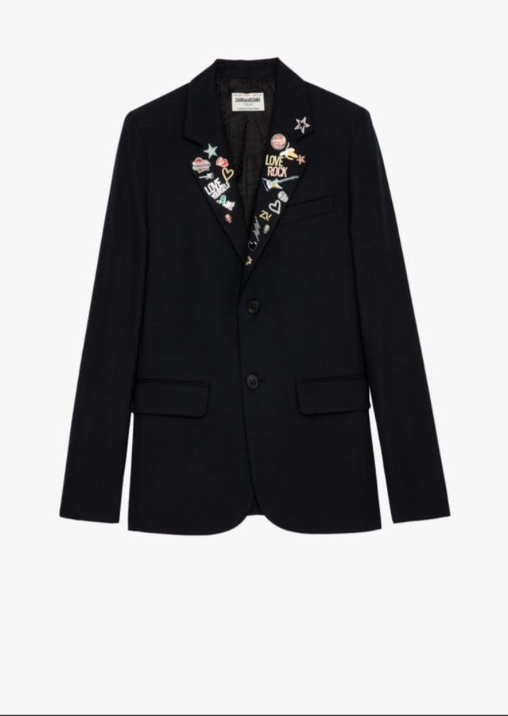 Vanilla Pins Blazer