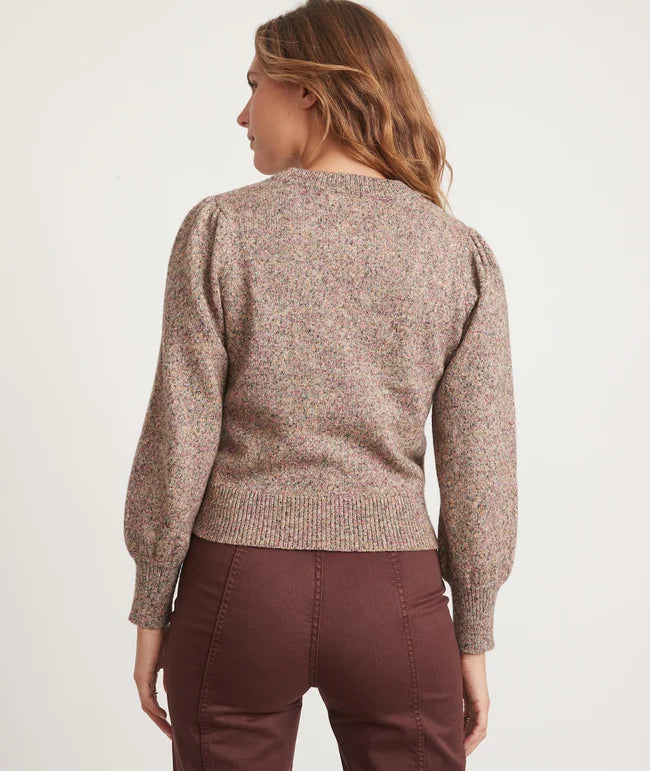 Alma puff sleeve sweater