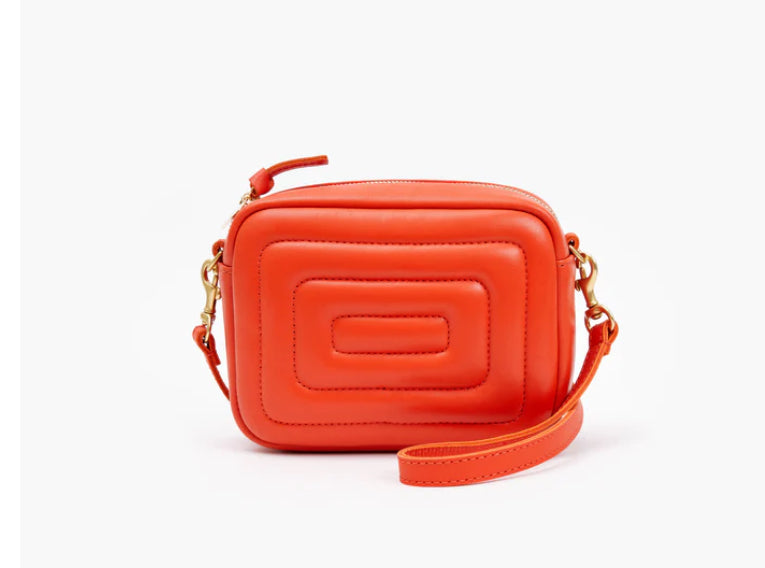 Lucie - Bright Poppy Quilted
