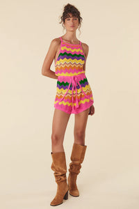 Ziggy Crochet Romper