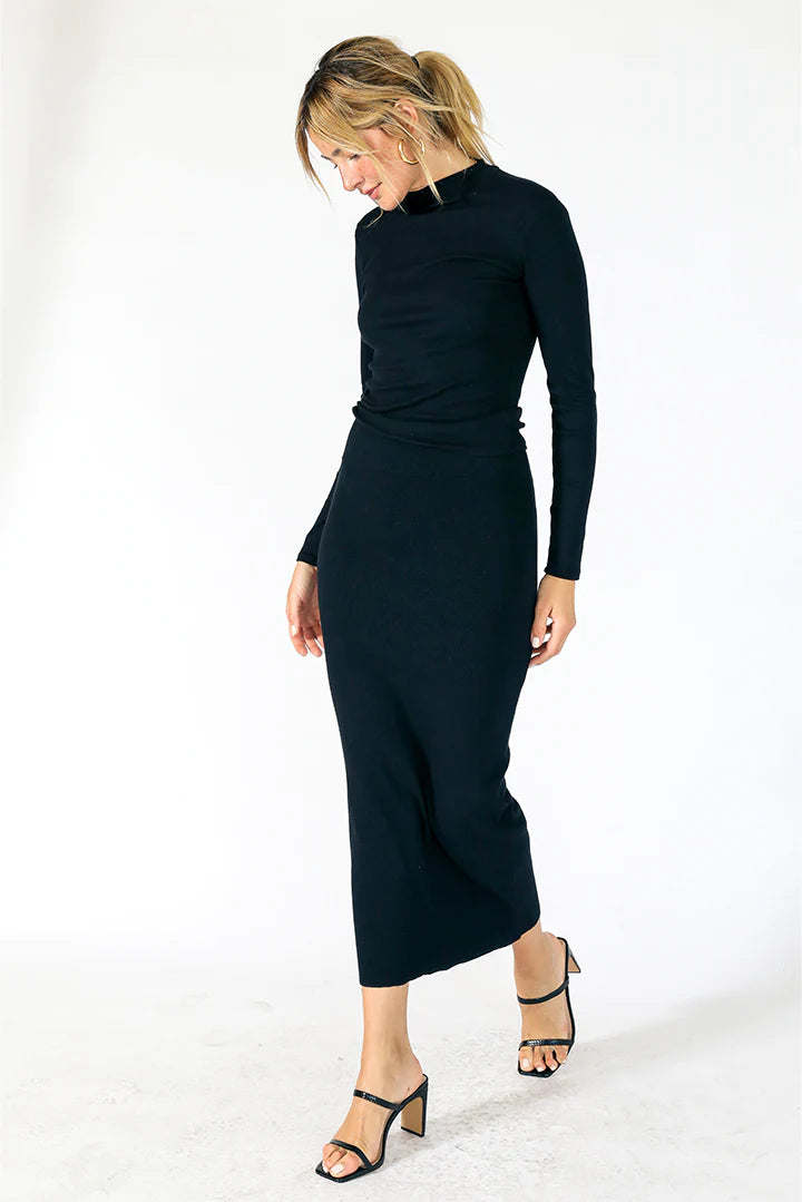 Cyndi Skirt - True Black